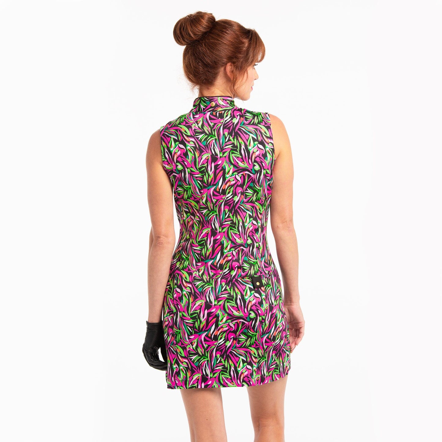 TROPICAL PRINT DRESS