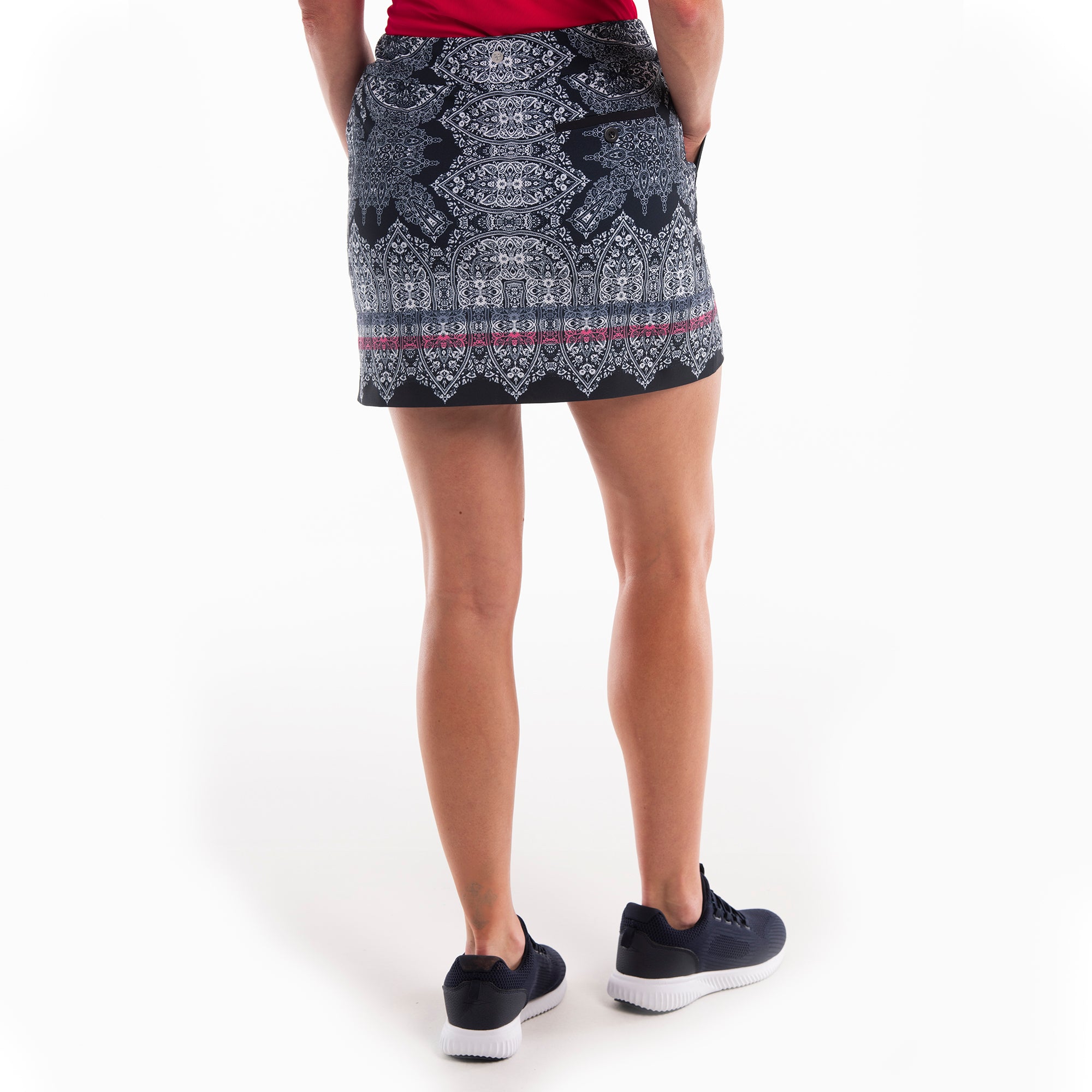 16 1/2IN BANDANA PRINT SKORT - EPNY