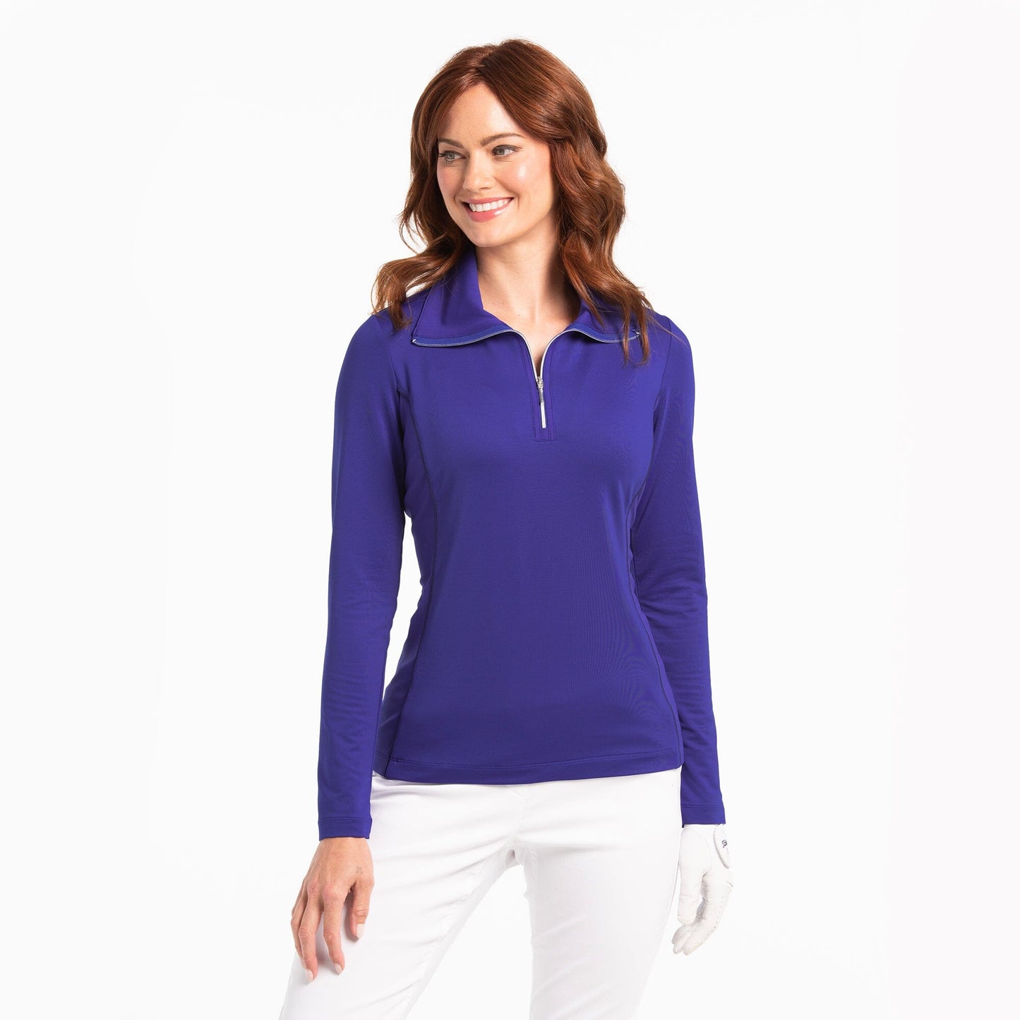 LONG SLEEVE RIB BLOCKED & TRIMMED P/O