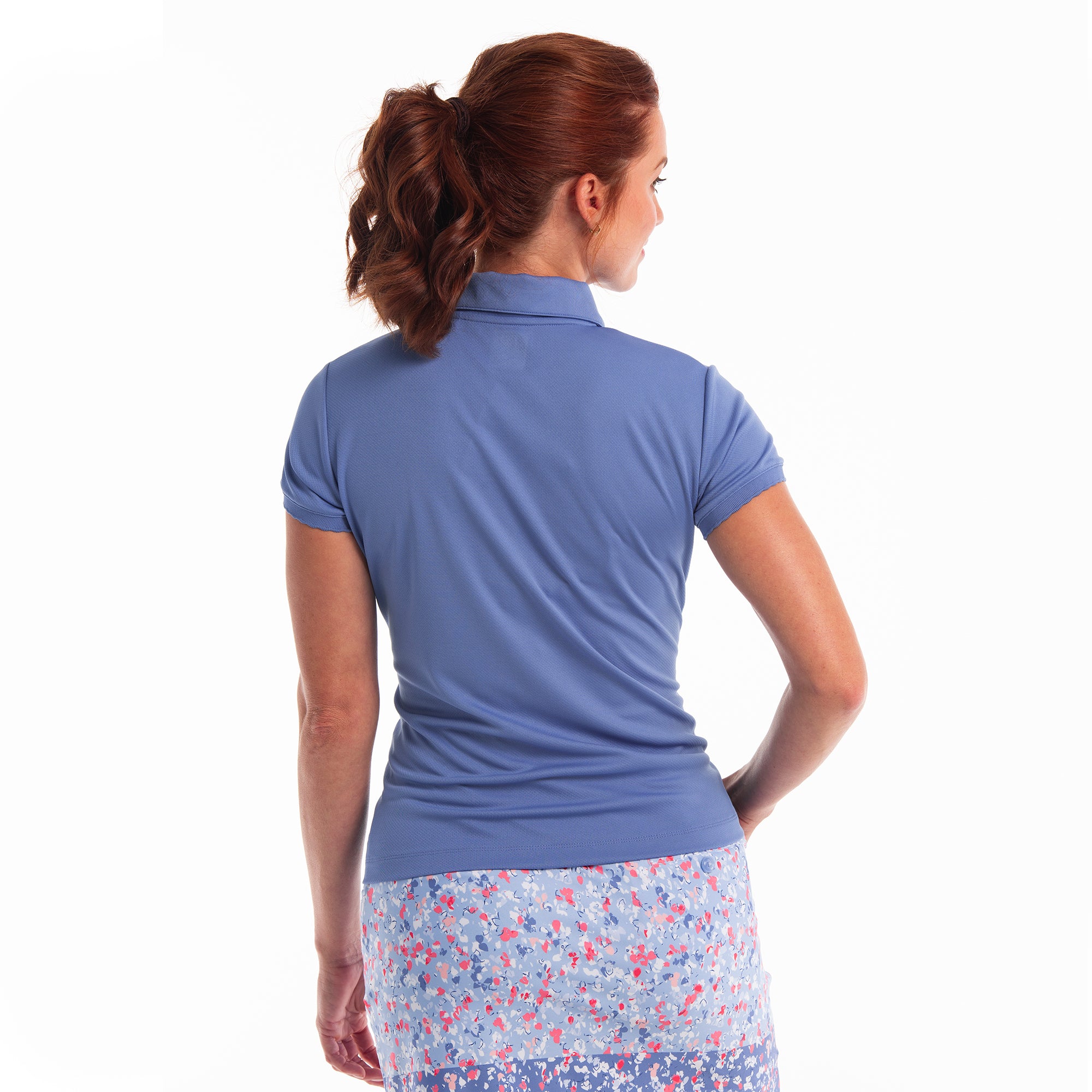 POLO W/SCALLOP TRIM - EPNY