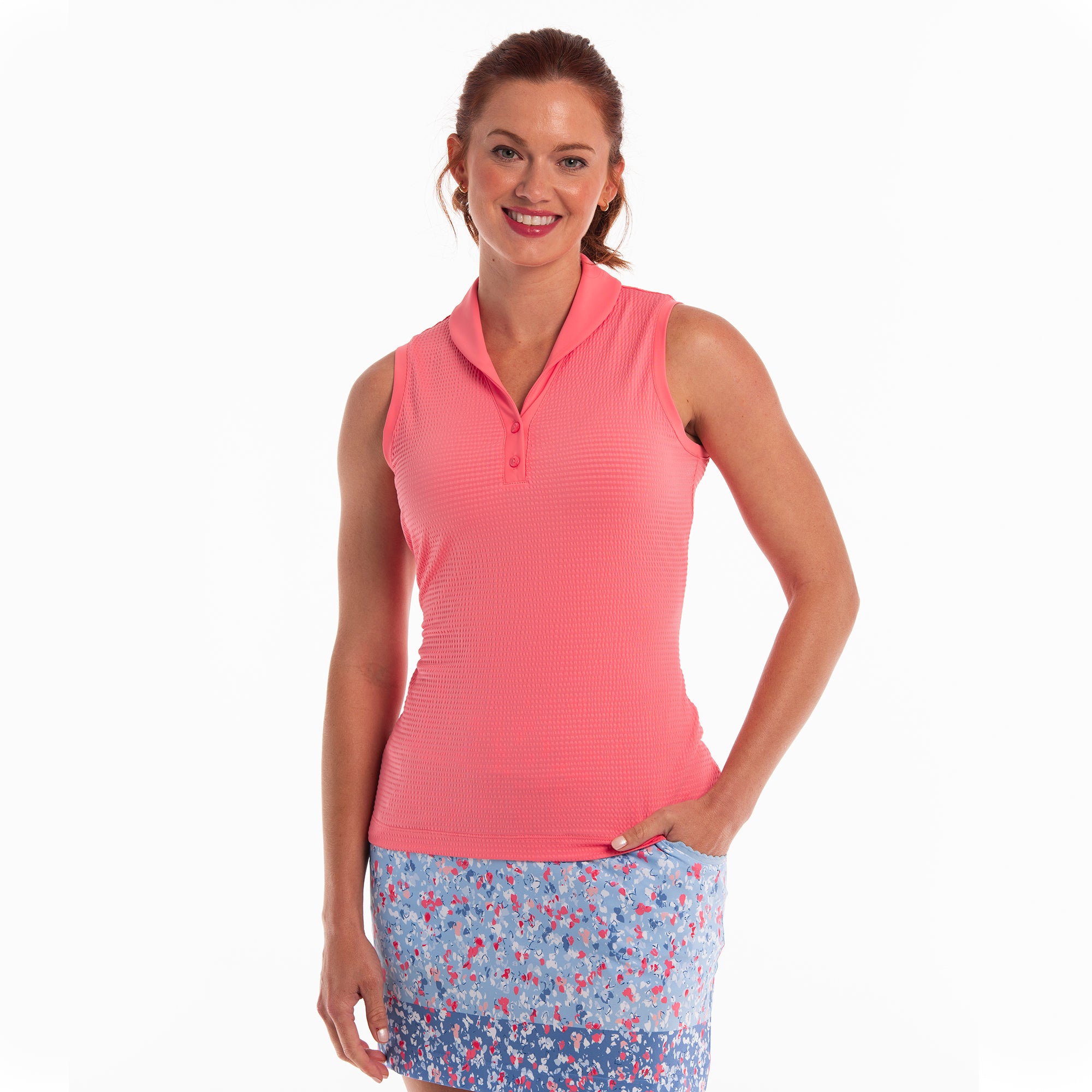 SEERSUCKER SHAWL COLLAR POLO - EPNY