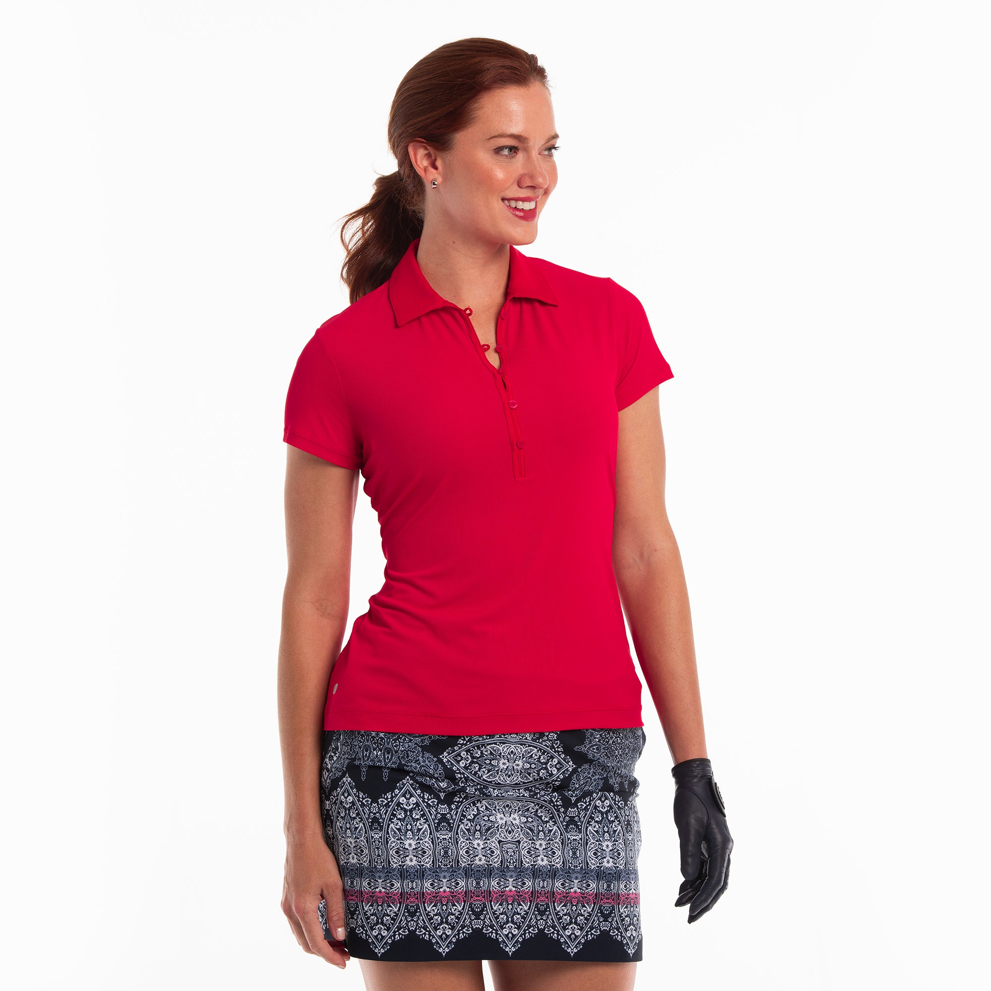 RIB POLO W/ BUTTON LOOP - EPNY