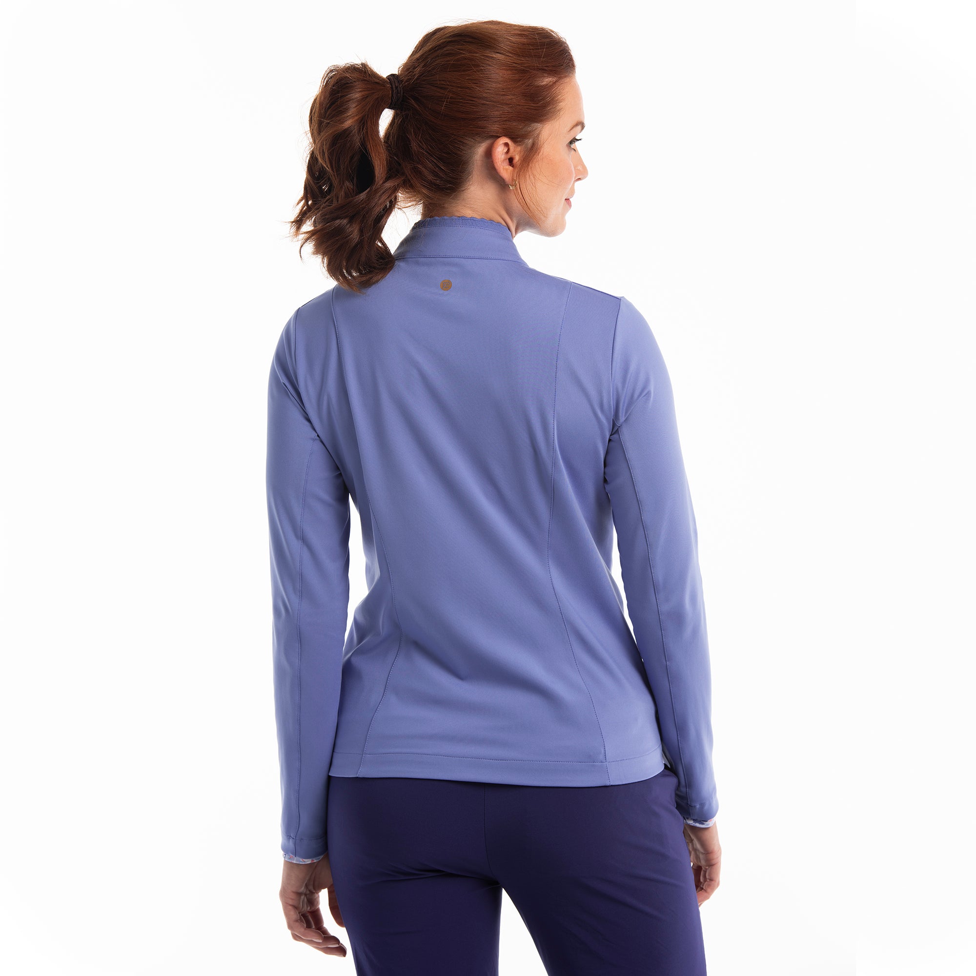 MANDARIN COLLAR ZIP JACKET - EPNY