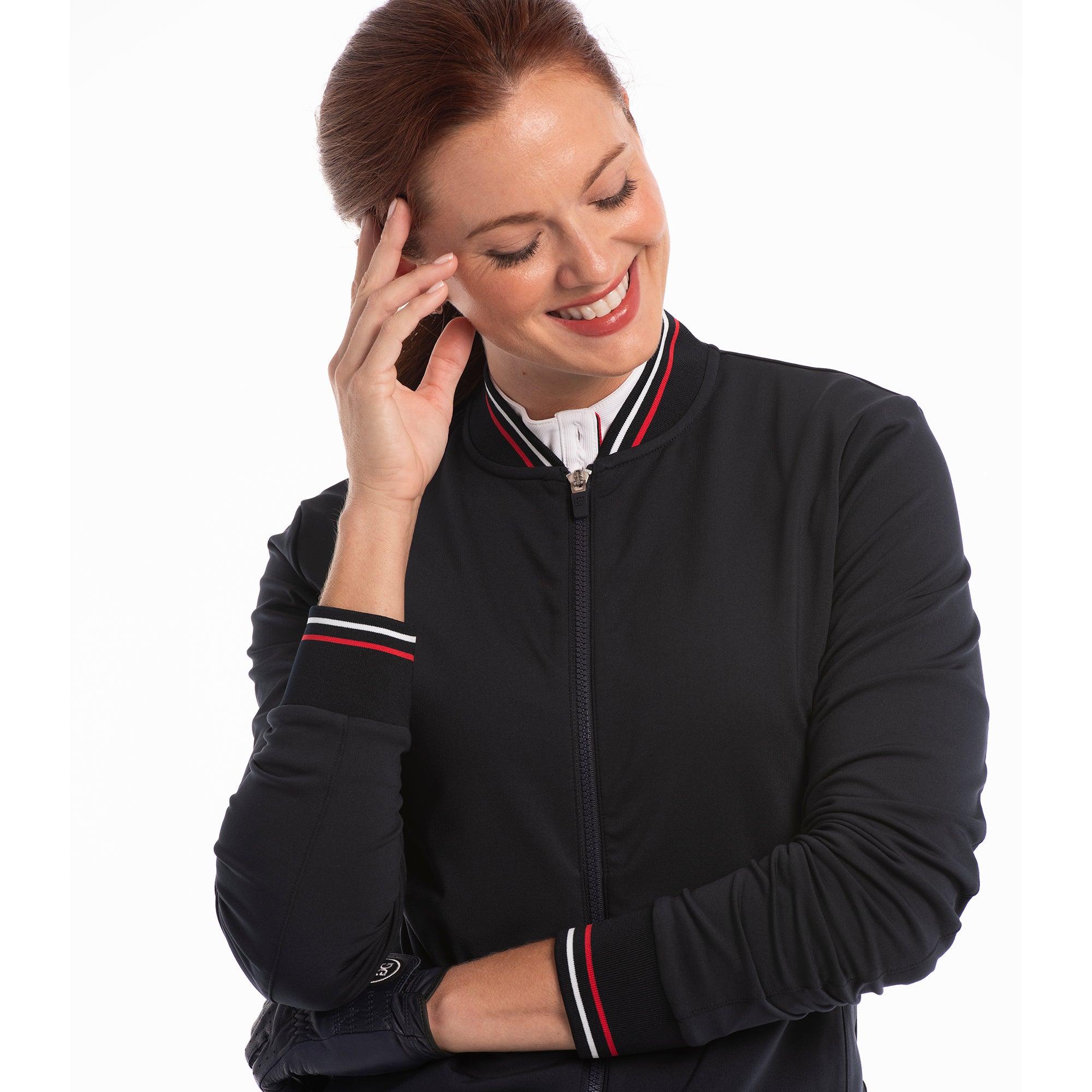 LONG SLEEVE MANDARIN COLLAR JACKET - EPNY