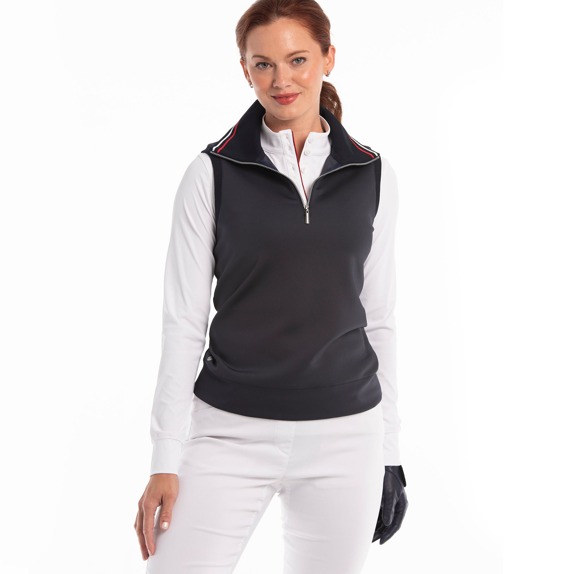 CONVERTIBLE COLLAR VEST - EPNY