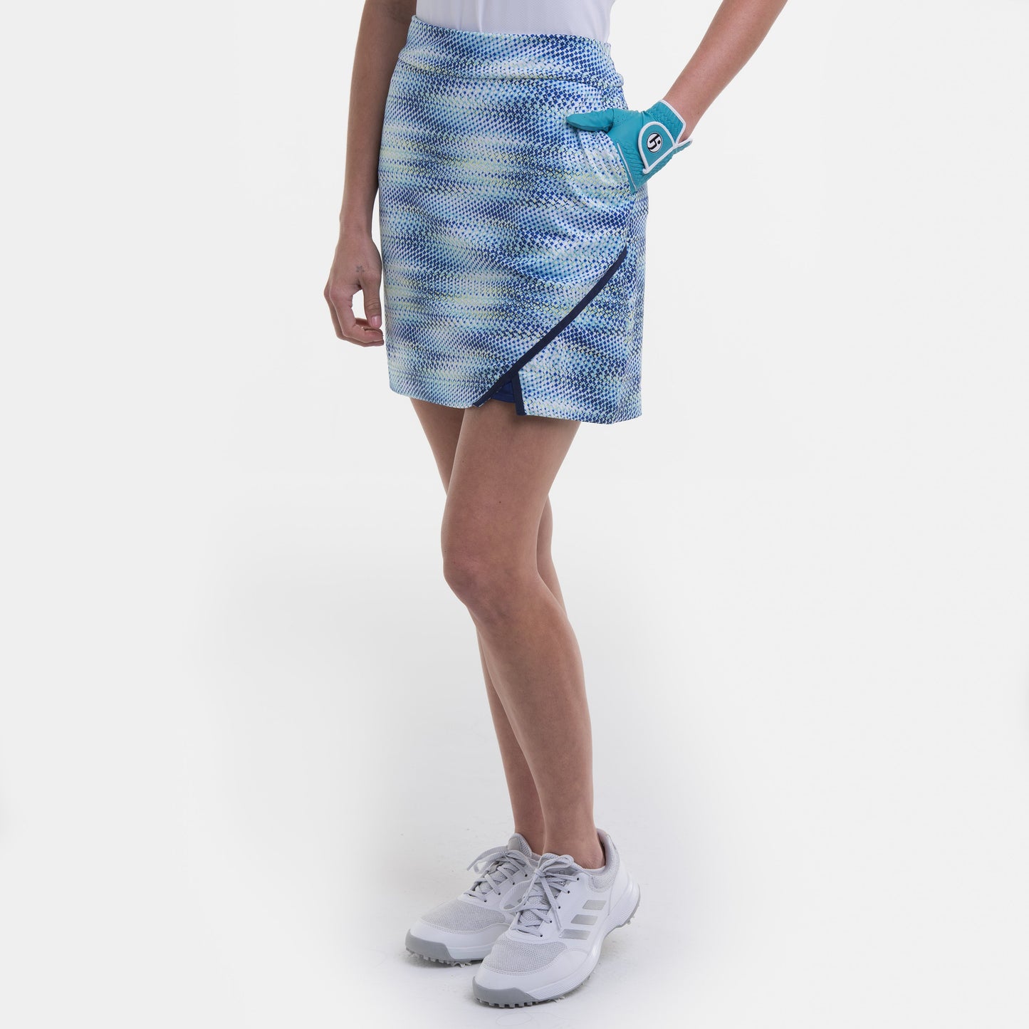 17 1/2 INCH MULTI PRINT SKORT