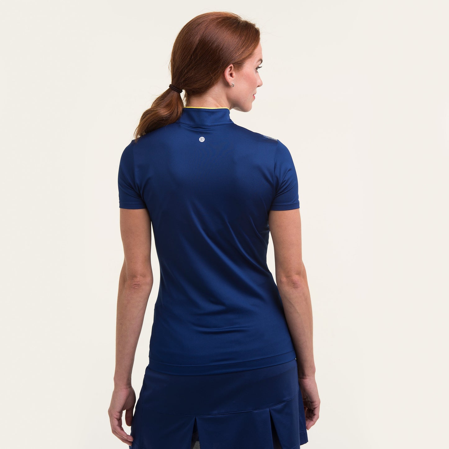 SHORT SLEEVE TIPPED MOCK POLO