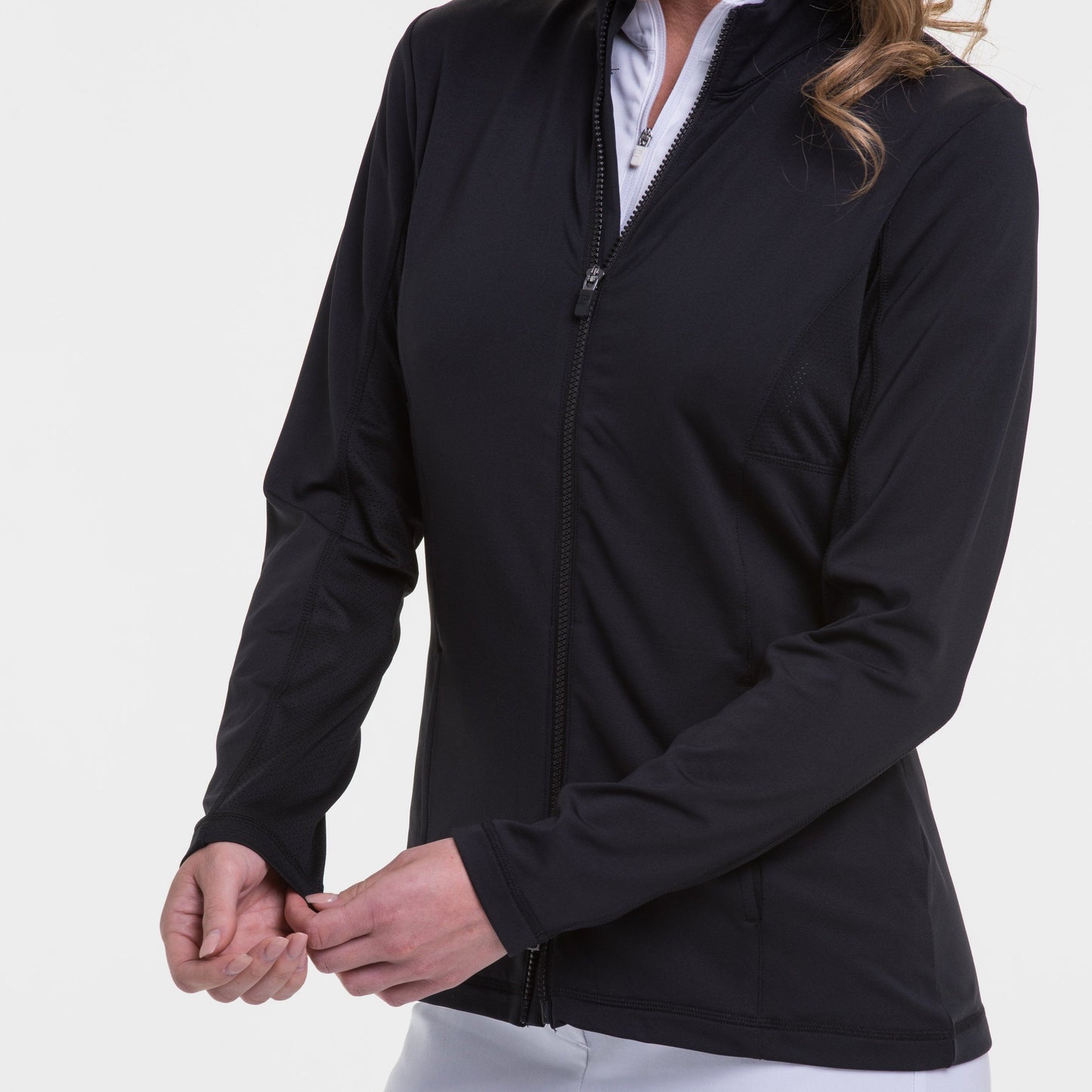 Long Sleeve Brushed Jersey Jacket