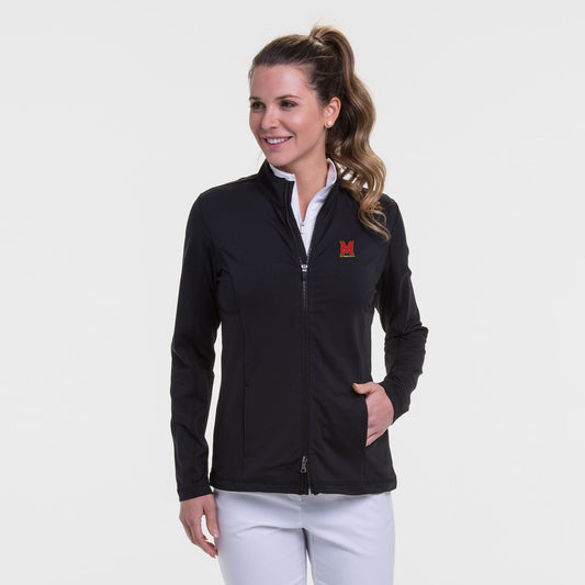 University of Maryland | Long Sleeve Brushed Jersey Jacket | Collegiate