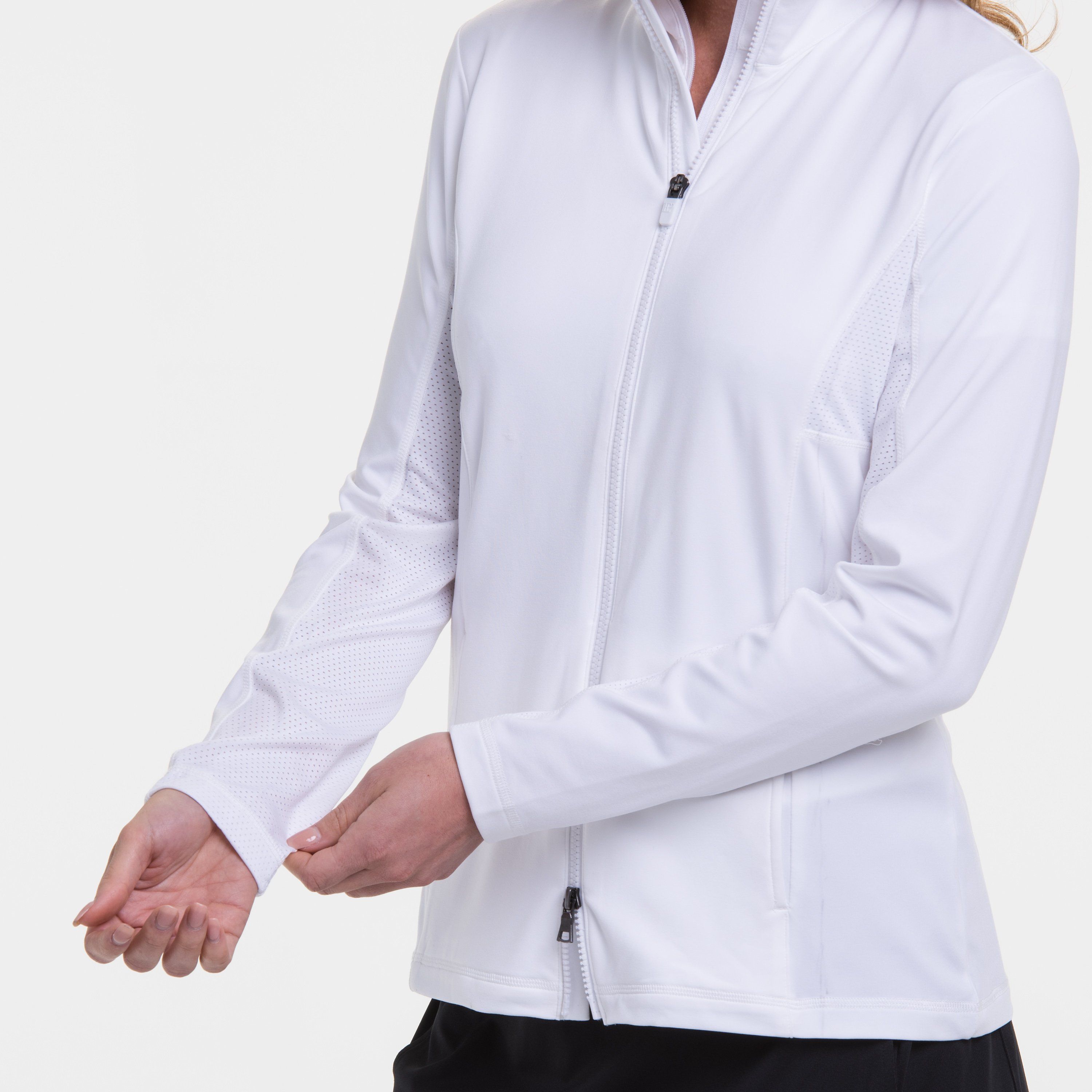 Long Sleeve Brushed Jersey Jacket