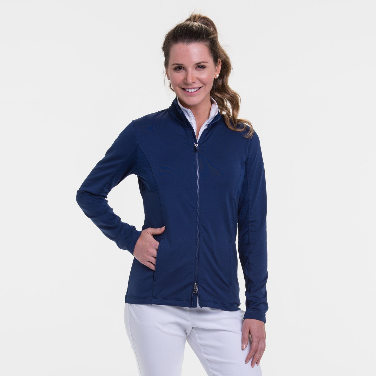 Long Sleeve Brushed Jersey Jacket