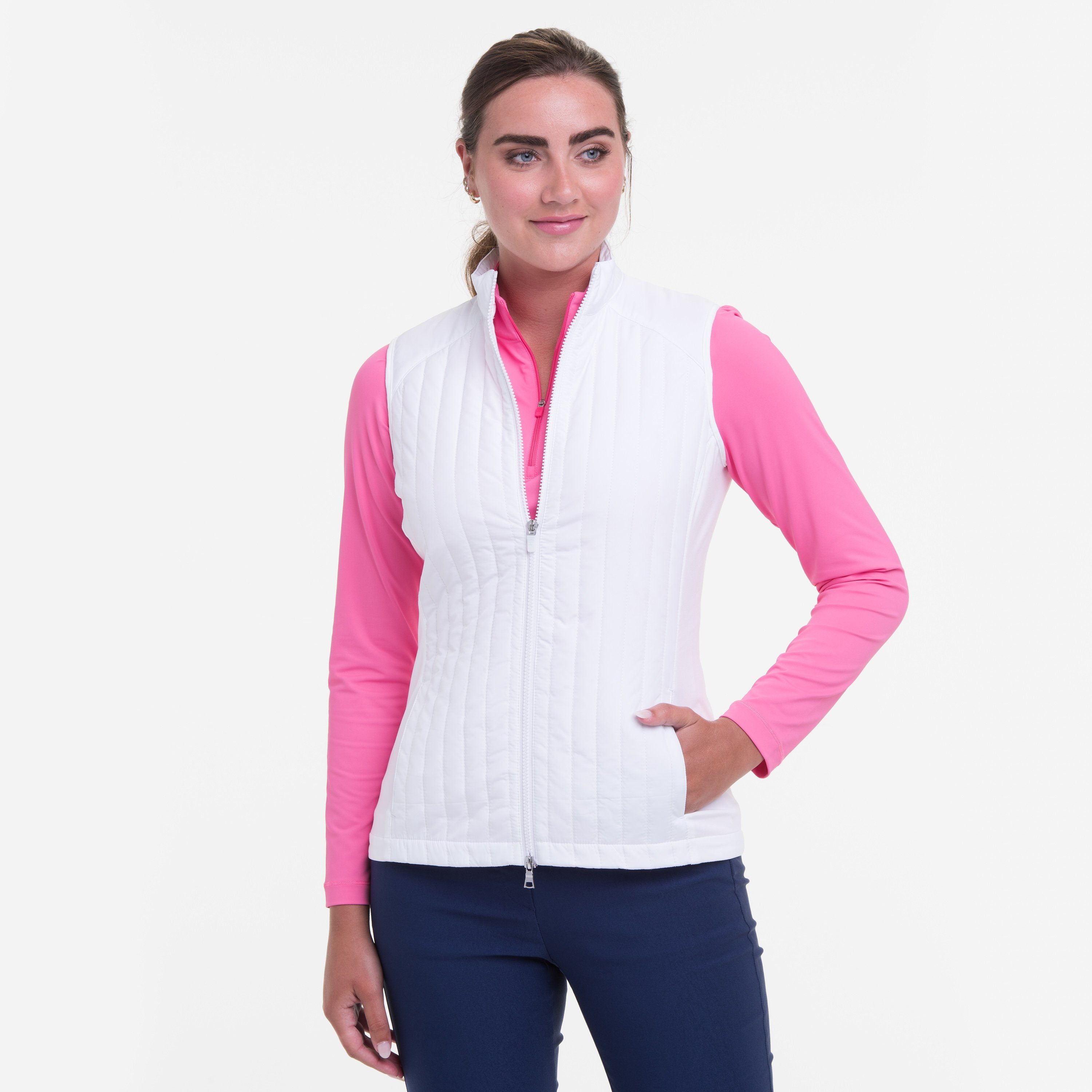 Vertical Quilted Vest – EPNY