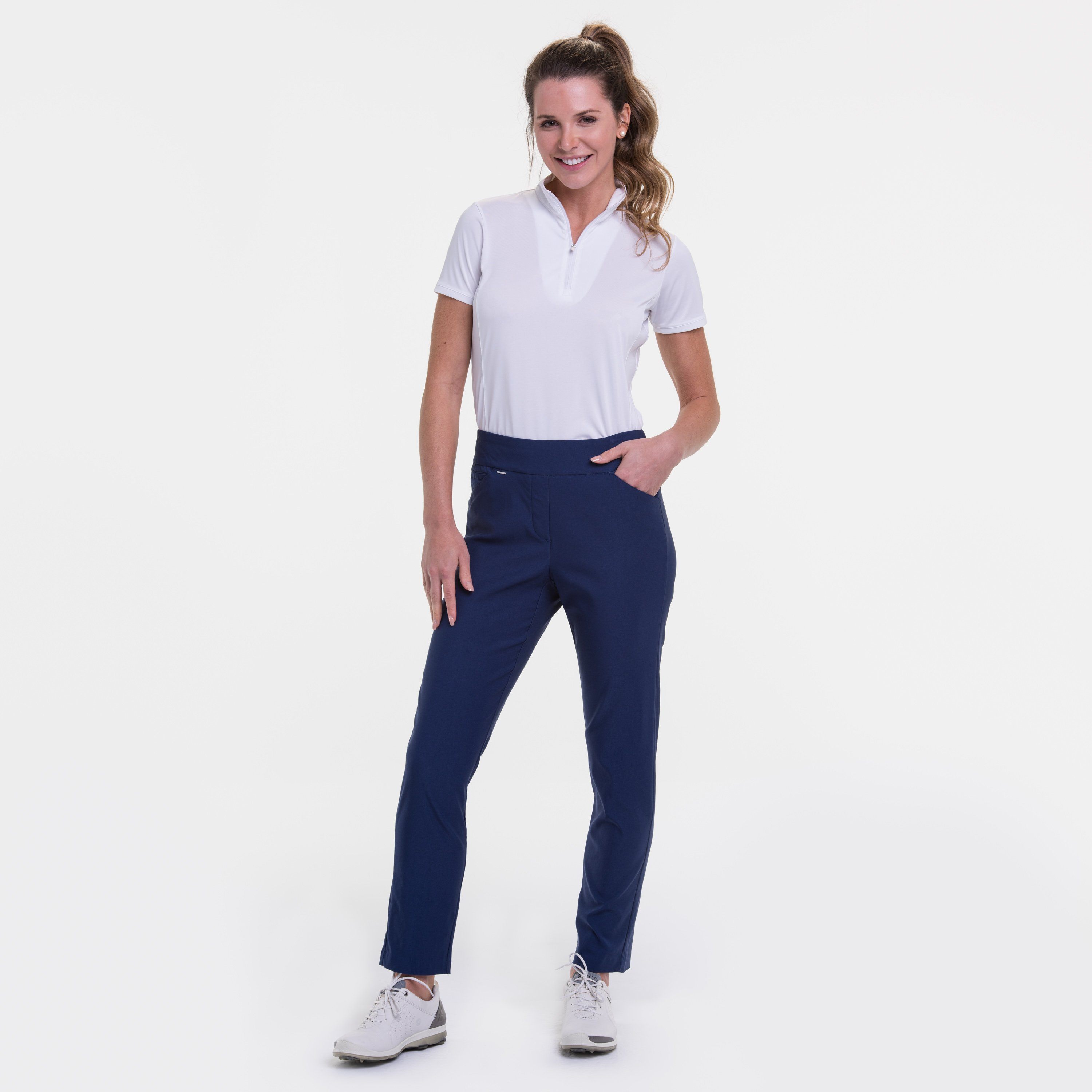 Bi Stretch Slim Ankle Pant